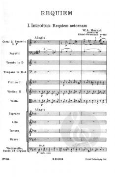 Requiem d-Moll KV 626 von Wolfgang Amadeus Mozart 