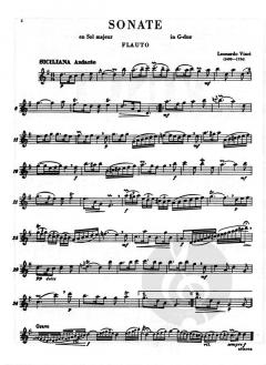 Sonata in G Major von Leonardo Vinci 