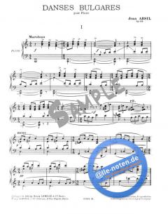 Danses bulgares op. 102 von Jean Absil 