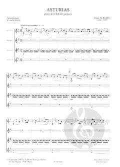Asturias von Isaac Albeniz 