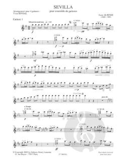 Sevilla von Isaac Albeniz 