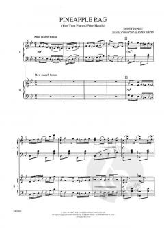 Pineapple Rag von Scott Joplin für 2 Klaviere im Alle Noten Shop kaufen