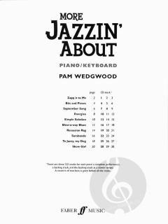 More Jazzin' About: Fun Pieces For Piano von Pam Wedgwood 