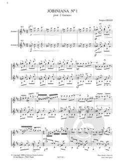 Jobiniana no.1 von Sergio Assad 