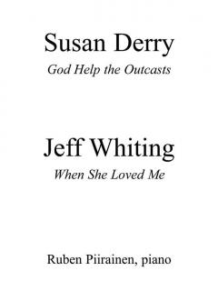 Disney Contemporary Songs (High Voice) 