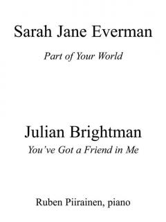 Disney Contemporary Songs 