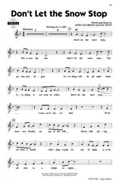 Snow Biz! Preview CD (With Vocals) (Mac Huff) 