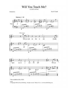 Will You Teach Me? (Eric W. Unruh) 
