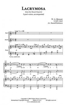 Lacrymosa von Wolfgang Amadeus Mozart 