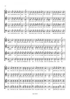 Die Legende vom toten Soldaten für Chor SATB (Kurt Weill) 