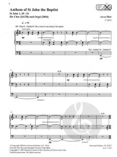 Anthem Of St John The Baptist (Arvo Pärt) 