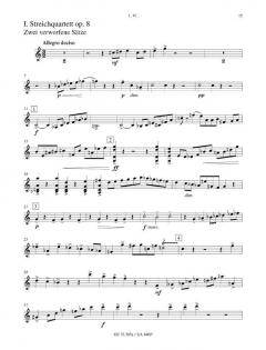 Streichquartett Nr. 1 von Kurt Weill im Alle Noten Shop kaufen (Stimmensatz)