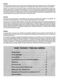 Clarinet Album von Franz Schubert 