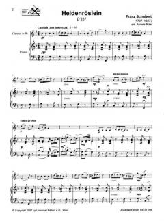 Clarinet Album von Franz Schubert 