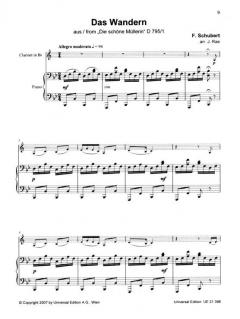 Clarinet Album von Franz Schubert 