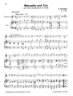 Clarinet Album von Franz Schubert 