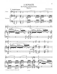 Sonaten für Violine und Klavier Band 2 von Robert Schumann im Alle Noten Shop kaufen