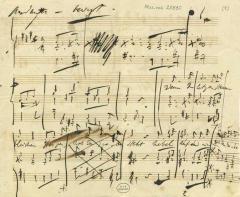 Wenn die letzten Sterne bleichen op. posth. von Franz Liszt 