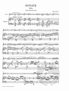 Werke für Klavier und Violine 5/1 Band 1 von Ludwig van Beethoven im Alle Noten Shop kaufen