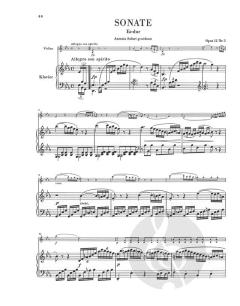 Werke für Klavier und Violine 5/1 Band 1 von Ludwig van Beethoven im Alle Noten Shop kaufen