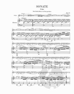 Werke für Klavier und Violine 5/1 Band 1 von Ludwig van Beethoven im Alle Noten Shop kaufen