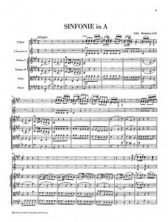 Sinfonien 1764/65 von Joseph Haydn 