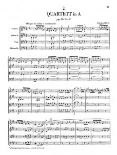 Streichquartette op. 20 und op. 33, Heft 3 von Joseph Haydn im Alle Noten Shop kaufen (Partitur)