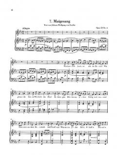 Sämtliche Lieder und Gesänge mit Klavier Band 1 von Ludwig van Beethoven 