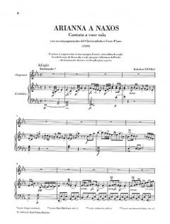 Arianna a Naxos von Joseph Haydn 