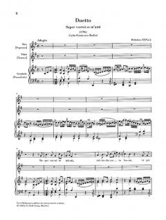 Zwei Duette Hob. XXVa:2 und 1 von Joseph Haydn 