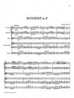 Konzerte für Cembalo oder Klavier und Orchester von Joseph Haydn im Alle Noten Shop kaufen (Partitur)