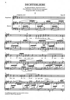 Dichterliebe op. 48 von Robert Schumann 