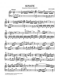 Klaviersonate C-dur KV 279 (189d) von Wolfgang Amadeus Mozart im Alle Noten Shop kaufen
