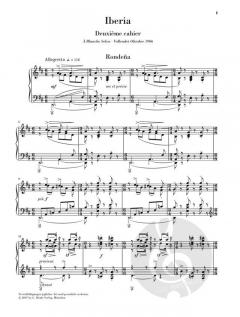 Iberia / Zweites Heft von Isaac Albeniz 