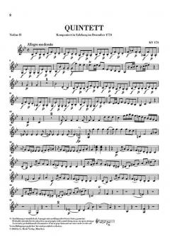 Streichquintette Band 1 von Wolfgang Amadeus Mozart im Alle Noten Shop kaufen (Stimmensatz) - HN777