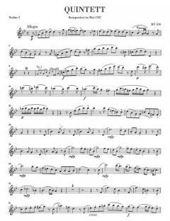 Streichquintette Band 2 von Wolfgang Amadeus Mozart im Alle Noten Shop kaufen (Stimmensatz) - HN778