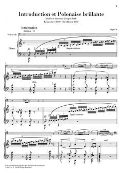 Polonaise Brillante op. 3 und Duo Concertant von Frédéric Chopin 