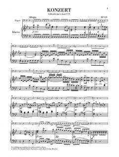 Fagottkonzert B-dur KV 191 (W.A. Mozart) 