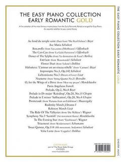 The Easy Piano Collection: Early Romantic Gold 