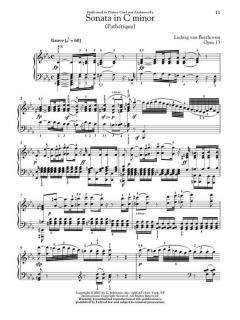 Sonata In C Minor Op.13 von Ludwig van Beethoven 