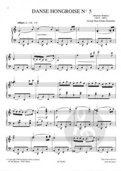 Danse hongroise Nr. 5 von Johannes Brahms 