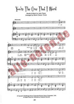 You're The One That I Want von John Farrar 