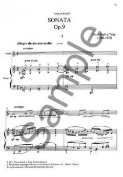 Sonata op. 9 Para Violin Y Piano von Oscar Espla im Alle Noten Shop kaufen