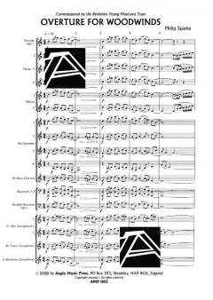 Overture For Woodwinds (Phillip Sparke) 