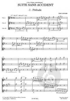 Suite sans accident von Gilles Cagnard 