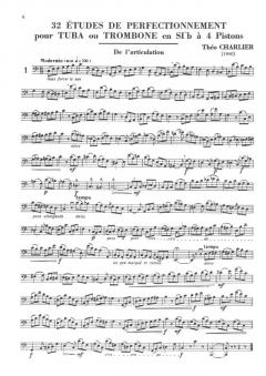 32 Etudes de perfectionnement von Theo Charlier 