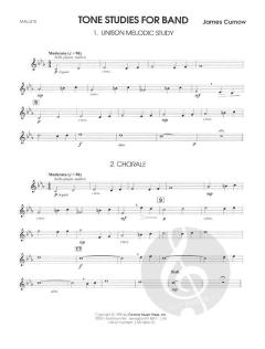 Tone Studies For Band (James Curnow) 