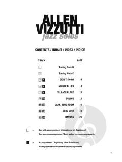 Allen Vizzutti Play Along Jazz Solos 