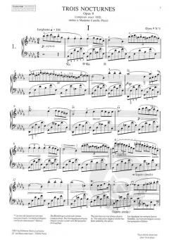 3 Nocturnes Op.9 von Frédéric Chopin 