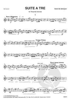 Suite a Tre von Karel de Schrijver 